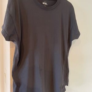 MWL grey T-shirt “yoga” top worn and washed once.
